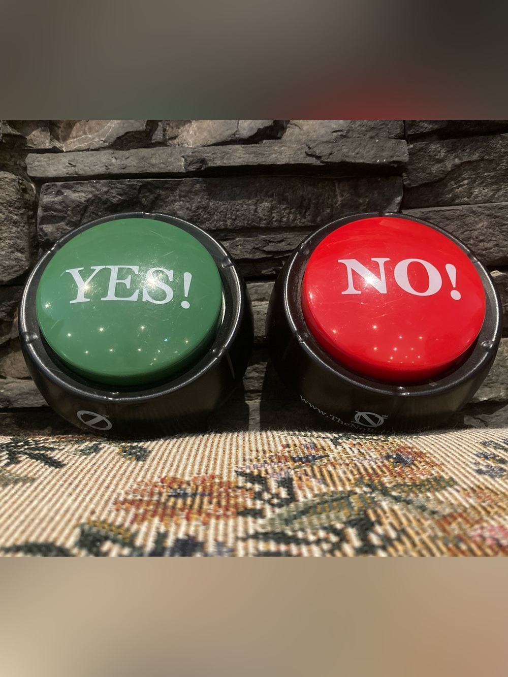 Yes and No Sound Buttons